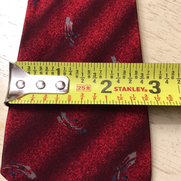Valentino Tie / Red - Picture 7 of 8